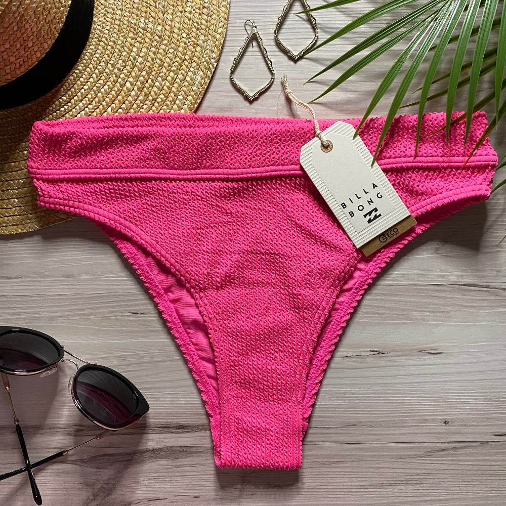 Billabong 💕 BARBIE Hot Pink Maui Rider Bikini Bottoms